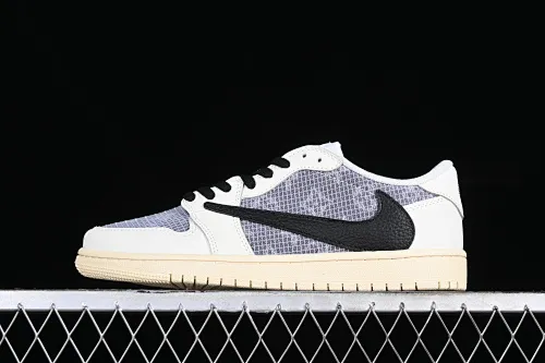 All categories Air Jordan Jordan series basketball shoes Air Jordan 1 Low High-end customized low-top sneakers Donkey brand x Air Jordan 1 Low AJ1 Joe 1 joint model low-top cultural casual sneakers DZ8866-192